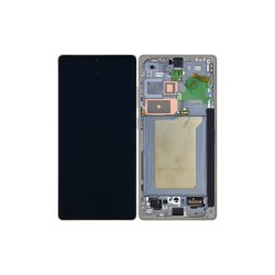 Sk�rm til Samsung Galaxy S25 Ultra S938B OLED med Ramme Service Pack Sort