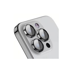 iPhone 17 Air Kamerabeskyttelse glas Metal Shield S�lv