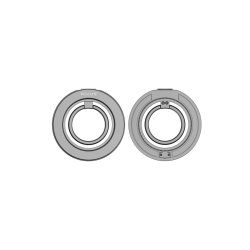 Rixus ringholder magnetisk S�lv RXPH30S