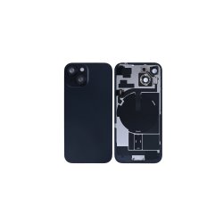 Bagglas til iPhone 15 med NFC Forst�rret Kameraramme Sort Pulled