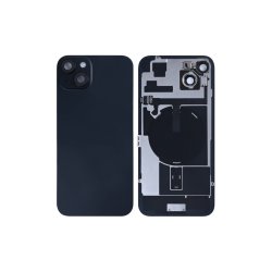 Bagglas til iPhone 15 Plus med NFC Forst�rret Kameraramme Sort Pulled