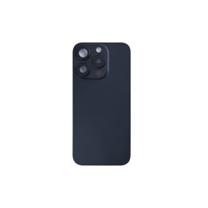 Bagglas til iPhone 15 Pro med NFC Forst�rret Kameraramme Sort Titanium Pulled