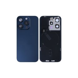 iPhone 15 Pro bagcover Blue med NFC Pulled
