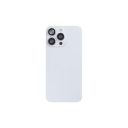 iPhone 15 Pro Max bagcover White med NFC Pulled