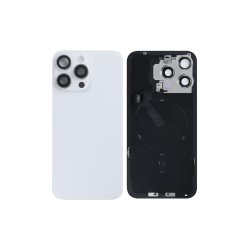 iPhone 15 Pro Max bagcover White med NFC Pulled