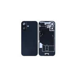 iPhone 16 bagcover Black med NFC Pulled