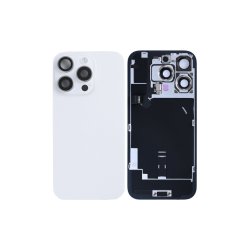 iPhone 16 Pro bagcover White med NFC Pulled