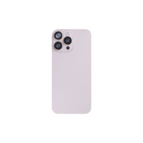 Bagglas til iPhone 16 Pro med NFC Forst�rret Kameraramme Natural Titanium Pulled