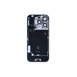 Bagglas til iPhone 16 Pro med NFC Forst�rret Kameraramme Natural Titanium Pulled