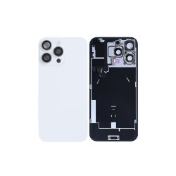 iPhone 16 Pro Max bagcover White med NFC Pulled