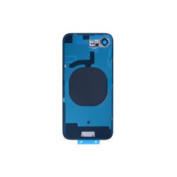 Bagglas til iPhone 16e uden NFC Forst�rret Kameraramme Hvid Kompatibel