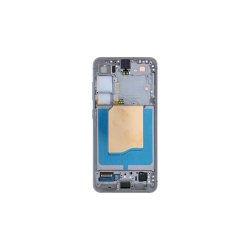 Samsung Galaxy S25 S931B Sk�rm med ramme S�lv Display og Digitizer Pre-Assembled