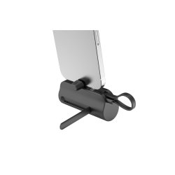 Rixus 5000mAh powerbank Sort