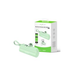 Rixus 5000mAh powerbank Gr�n