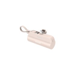Rixus 5000mAh powerbank Pink