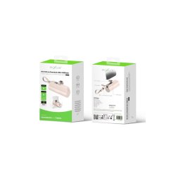 Rixus 5000mAh powerbank Pink