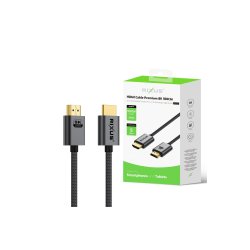 Rixus HDMI 2.1 Kabel 8K 1m Space Grey RXHU11