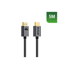 Rixus HDMI kabel 5m Gr� RXHU13