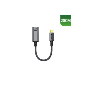Rixus USB-C kabel 20cm Gr� RXHU17
