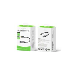 Rixus USB-C kabel 20cm Gr� RXHU17