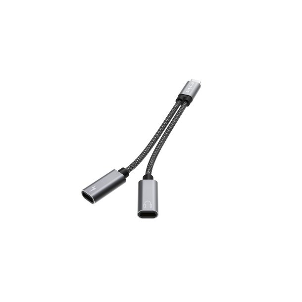 Rixus USB-C kabel 15cm Gr� RXMU71