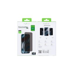 Samsung Galaxy A57 5G / Samsung Galaxy S25 FE h�rdet glas Curved Edge Privacy Full Curved Edge R�d