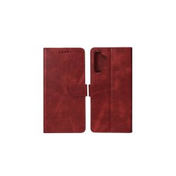 Samsung Galaxy S25 FE Bookcase M�rk r�d