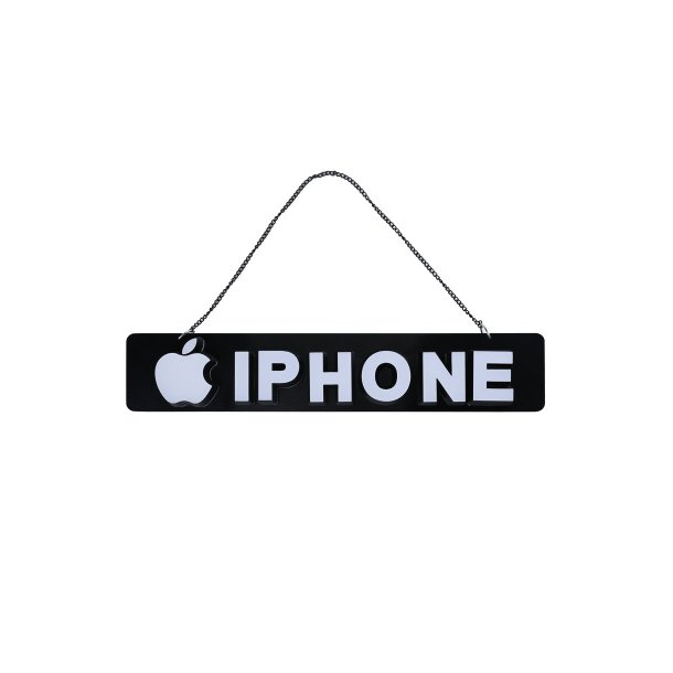 Apple iPhone reklame LED-Display Sort