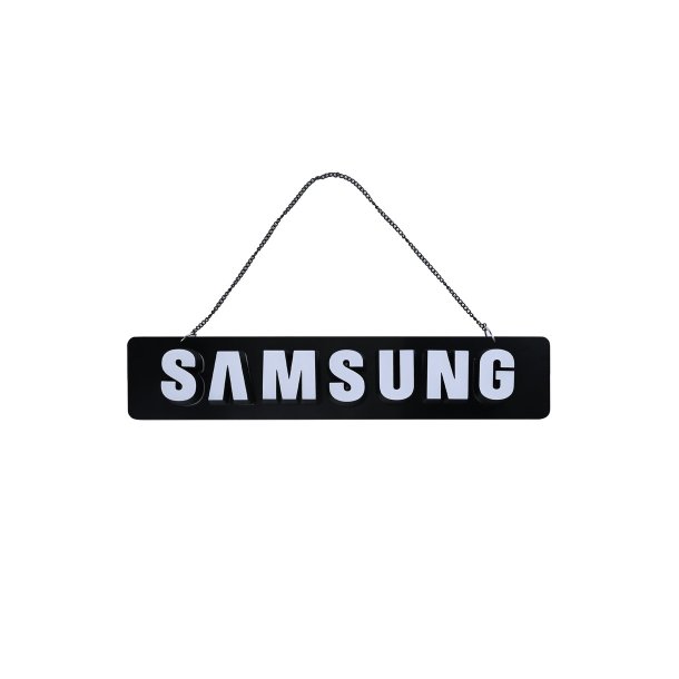 Samsung reklame LED-Display Sort
