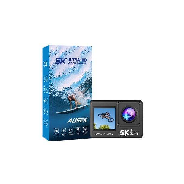 5K Ultra HD Actionkamera M60 Sort