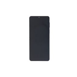 Samsung Galaxy Z Flip7 Sk�rm med ramme Sort Display og Digitizer Service Pack