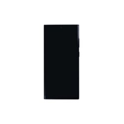 Sk�rm til Samsung Galaxy S23 Ultra S918B Soft-OLED med Ramme Sort