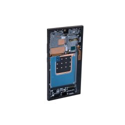 Samsung Galaxy S24 Ultra S928B Sk�rm OLED med ramme Sort Display og Digitizer Soft-OLED