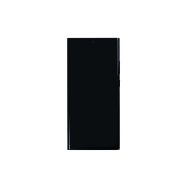 Samsung Galaxy Note 20 Ultra 5G N986B / Samsung Galaxy Note 20 Ultra N985F Sk�rm OLED med ramme Sort 5G Display og Digitizer Soft-OLED