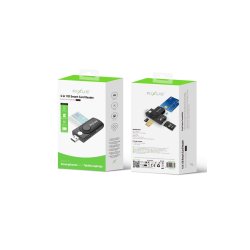 Rixus RXCR31 4-i-1 smart card reader Sort