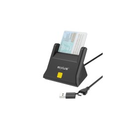 Rixus RXCR34 desktop smart card reader Sort