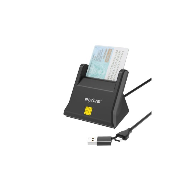 Rixus RXCR34 desktop smart card reader Sort