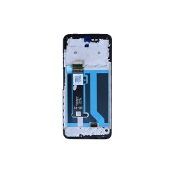 Motorola Moto G45 Sk�rm med ramme Sort Display og Digitizer