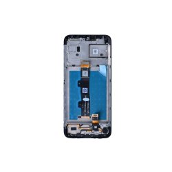 Motorola Moto E7 Power / Motorola Moto E7i Power Sk�rm med ramme Sort Display og Digitizer