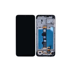 Motorola Moto E7 Power / Motorola Moto E7i Power Sk�rm med ramme Sort Display og Digitizer