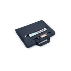 Laptop Sleeve med Skulderrem 15-16,2" Marinebl�