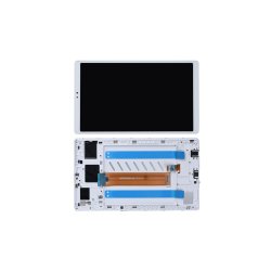 Samsung Tab A7 Lite T220/ T225 (2021) Sk�rm med ramme S�lv WiFi Display og Digitizer