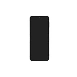 Samsung Galaxy Z Flip7 FE Sk�rm med ramme Hvid Display og Digitizer Service Pack