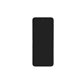 Samsung Galaxy Z Flip7 FE Sk�rm med ramme Hvid Display og Digitizer Service Pack