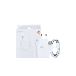 Xiaomi 33W oplader USB-A Hvid Original Retail Box MDY-11