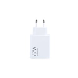 Xiaomi 67W oplader USB-A Hvid Original Retail Box MDY-12