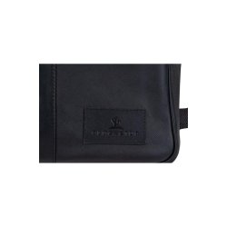 OB1003BK laptop taske L�der Sort