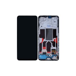 Realme GT Master Sk�rm med ramme Sort Display og Digitizer