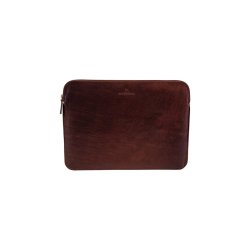 laptop sleeve L�der Brun 14 inch