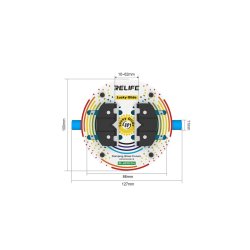 Relife RL-601Q roterende fixture til h�rdet glas